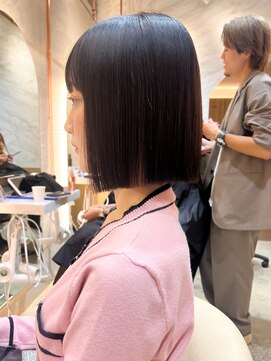ロンドクレール 川崎(Lond clair) 【北澤華】髪質改善/縮毛矯正/ミニボブレイヤーカット/川崎