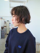 ワク(WAKU)&nbsp;ボブパーマ/ナチュラルブラウン