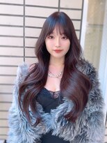 シルクレイ 高田馬場(Silk-lei)&nbsp;レイヤーカット 韓国ヘア 小顔 顔周り イメチェン 似合わせ 前髪