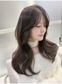 レイヤー レイヤーカット ミディアム ミディアムレイヤー