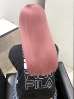 ロイオブジゼル(roi of GiseL)&nbsp;ロング レイヤー 髪質改善 ブリーチ ハイトーン ダブルカラー