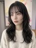 川原限定【パーマ人気No.1】巻かなくていい小顔パーマ+似合わせカット