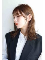 アトリエ エテ バイ ニココ スエヒロドオリ(atelier ete by nicoco suehirodori)&nbsp;20代/30代/40代/顔回りレイヤー/ベージュカラー