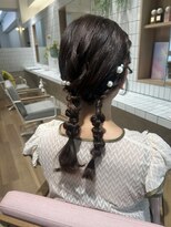 クスキ(KUSUKI) ツイン編み下ろし!