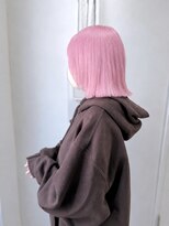ミュー(Mu)&nbsp;ペールピンク　ピンク　色落ちまで綺麗なピンク