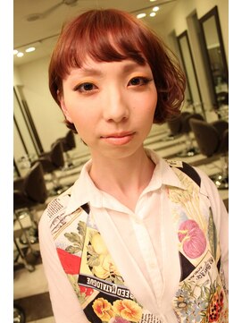 アヴァンティ ヘアーアンドスパ(avanti hair&spa) レトロなアシメボブ