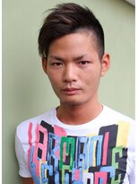 ヘアアトリエ クレド(hair atelier CREDO)&nbsp;ツノセクションアシメショートスタイル