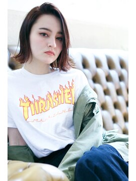 モアナサーフライダー(Moana surfrider) モードカジュアルボブ　切りっぱなしボブ