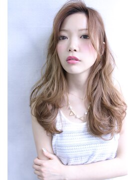 ブラン 梅田(Blanc) 【Blanc】ライトグレージュ×ロング