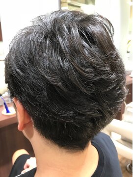 リプルヘアー ウエスト(ripple hair west) ツーブロックxショート