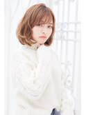 顔もふんわり感もかなえる欲張りボブ