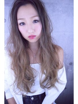 サロン デ レヴィ(salon des revie) 【revie 狭山市】外国人風バレイヤージュカラー