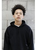 アフロツイストパーマ  <渋谷> <理容室> <バーバー>