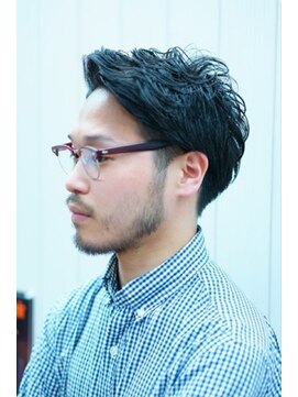 トッカ ヘアアンドトリートメント 仙台店(tocca) 【星篤志】コンマヘアかき上げヘアビジネスヘア