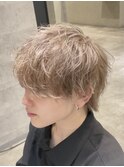☆王道マッシュ☆ミルクティーベージュ