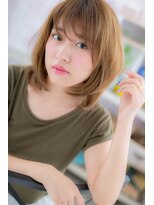 ヘアアンドビューティー ミック(Hair & Beauty miq)&nbsp;エアリーな毛先で★軽やかボブルフミディb