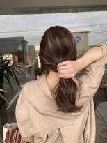 ナンバー(number+)&nbsp;20代30代40代大人かっこいいハイライトブリーチ無造作ミディ