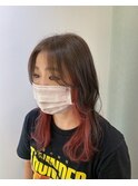 お客様スナップ　ネオウルフのインナーカラー