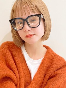 ディッセンバー 神宮前(December) ボブ/ベージュカラー