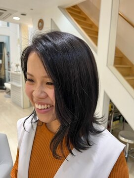 レム(REM) 外ハネDeepamethyst