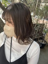 アオゾラヘアー フジサキグウ(AOZORA HAIR FUJISAKIGU) ナチュラルオリーブ