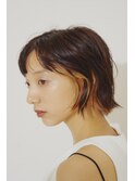 ニュアンスボブ×インナーカラー