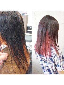 ヘアテリア リュウ 大塚(hair teria ryu) 表面髪質改善ストレート&艶カラー