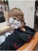 きれいめタイトシニヨン