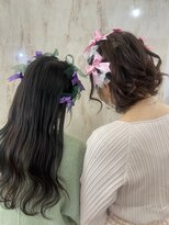 ラビス(Lovis)&nbsp;ミディアム/暗めカラー/デザインカラー/フェイスフレーミング