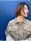 チョコレート/大人ガーリー/顔まわりレイヤー[札幌大通駅]