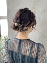 ゼストプラス(ZEST plus)&nbsp;シニヨンアレンジ