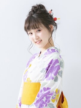 綾橘 浴衣着付＆ヘアセット　［所沢］