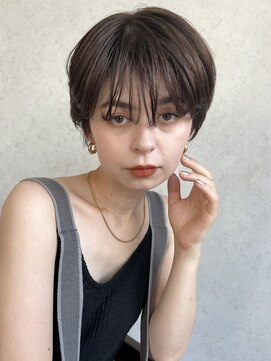 アイティーバイアルバム 北千住店(IT by ALBUM) 大人カジュアル_マチルダボブピンクベージュ_49309