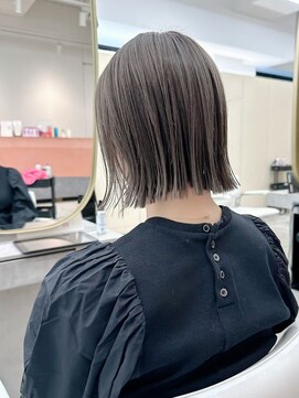 ノエ ナゴヤ(NOE NAGOYA) 【TAKARA】ボブ/切りっぱなしボブ/グレージュカラー