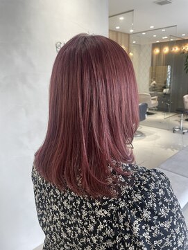 コード(Chord) 【nakajima】ピンクパープル×ストレートヘア