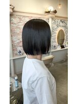 エル バイ ロンド 関(elle by Lond)&nbsp;[elle by lond]栗原　瑠世　外ハネ/切りっぱなし/ボブ