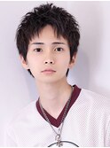 スパイキーナチュラル束感ショート