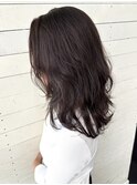 マーメイドグレージュ/セミロングレイヤー/レイヤーカット