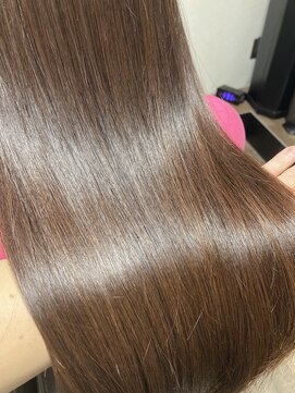 ユーリカ リチェルコ 四天王寺前夕陽ケ丘店 ブラウンベージュ/ハイライト/髪質改善