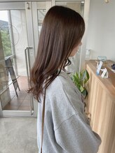 ヒトノワ(Hito.nowa) 透明感ブラウンベージュカラー【三盃】