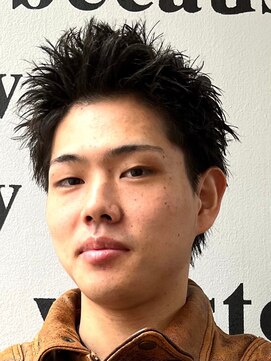 ノーエン(noen) スパイキーショートメンズマッシュツイストパーマツーブロック