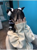 お団子ツイン