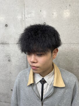 メルシー トータル ブランディング サロン(merci TOTAL BRANDING SALON) メンズ ブルーグレー