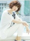 ■M.SLASH自由が丘・51-10■ニュアンスカラー抜け感エアリーボブ