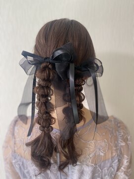 ミークスタイルヘアー(Miiku.style.hair) 洋装パーティヘアセット