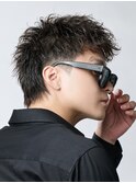 アッシュブラウン爽やかダウンバング