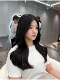 お客様スタイル♪ 透明感カラー ブリーチなし レイヤーカット