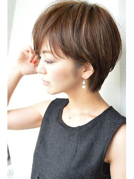 レム 仙台店(L.E.M) 大人気！大人耳かけショートボブ【仙台】
