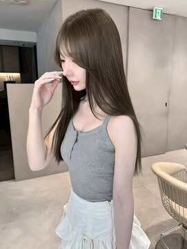 ジーナ 渋谷神南(Zina) 髪質改善＊夏まろみベージュ＊美髪【Zina渋谷神南】