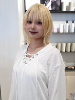 ゼスト パーク(ZEST PARK)&nbsp;レイヤーボブ ブロンド ZEST PARK 吉祥寺 【百咲】